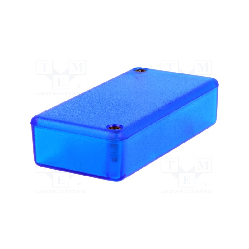 1 pcs x HAMMOND - 1551KTBU - Enclosure: multipurpose, X: 40mm, Y: 80mm, Z: 20mm, 1551, ABS, blue