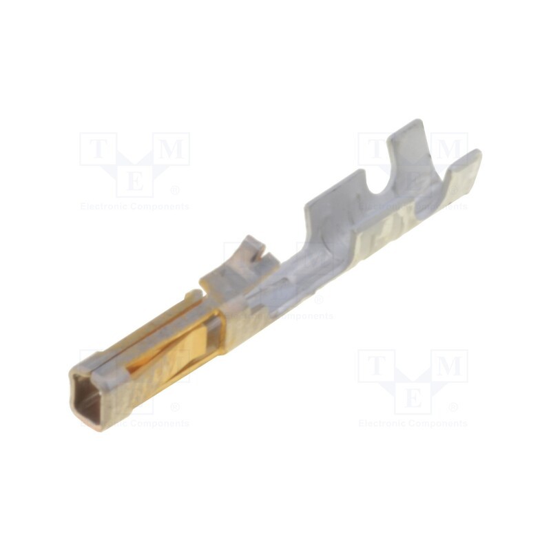 10 pcs x MOLEX - 16020088 - Contact, female, gold-plated, 24AWG÷22AWG, SL, cut from reel