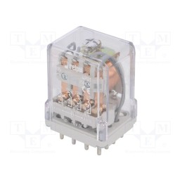 1 pcs x RELPOL - R15-2014-23-1110 - Relay: electromagnetic, 4PDT, Ucoil: 110VDC, Icontacts max: 20A