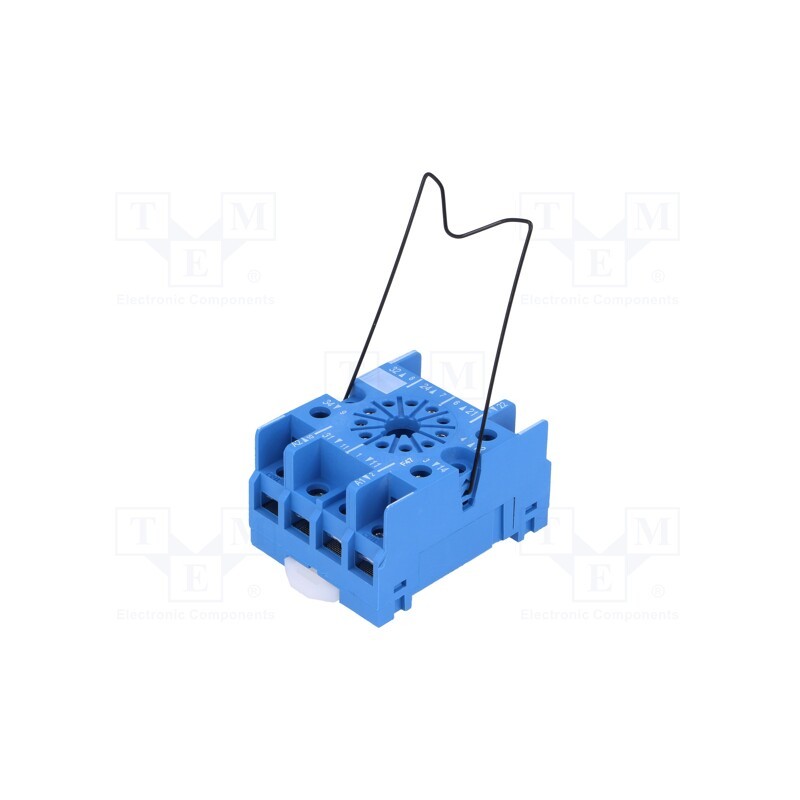1 pcs x FINDER - 90.27SMA - Socket, PIN: 11, 10A, 250VAC, 88.02, for DIN rail mounting, undecal