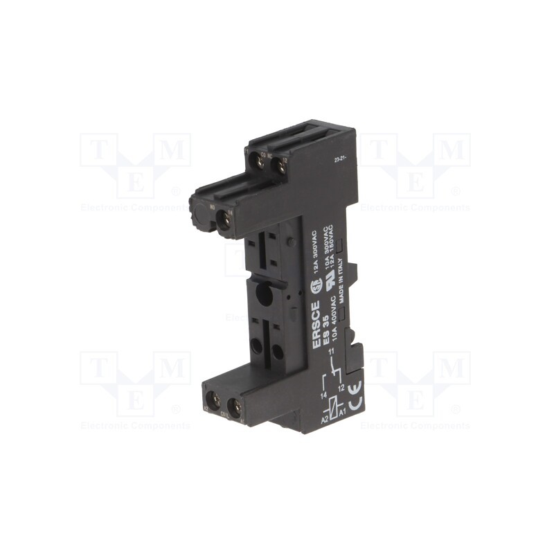 1 pcs x ELCO SRL - ZM-3,5 - Relays accessories: socket, for DIN rail mounting, 3.5mm