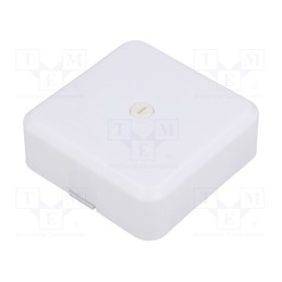 1 pcs x SPELSBERG - 31560701 - Enclosure: junction box, X: 78mm, Y: 78mm, Z: 27mm, polypropylene PP