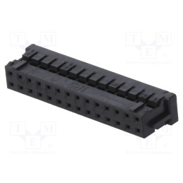 10 pcs x HIROSE - DF11-28DS-2C - Plug, wire-wire/PCB, female, DF11, 2mm, PIN: 28, w/o contacts