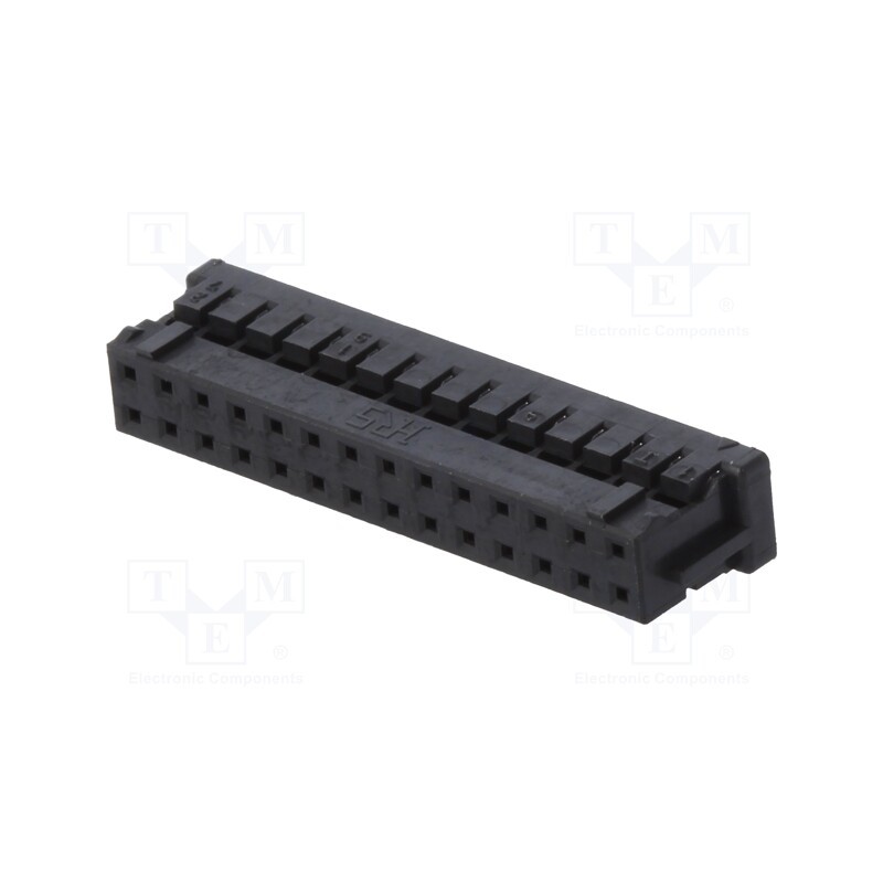 10 pcs x HIROSE - DF11-28DS-2C - Plug, wire-wire/PCB, female, DF11, 2mm, PIN: 28, w/o contacts