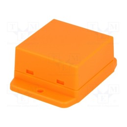 1 pcs x GAINTA - NUB505027OR - Enclosure: multipurpose, X: 50.4mm, Y: 50mm, Z: 27mm, ABS, orange