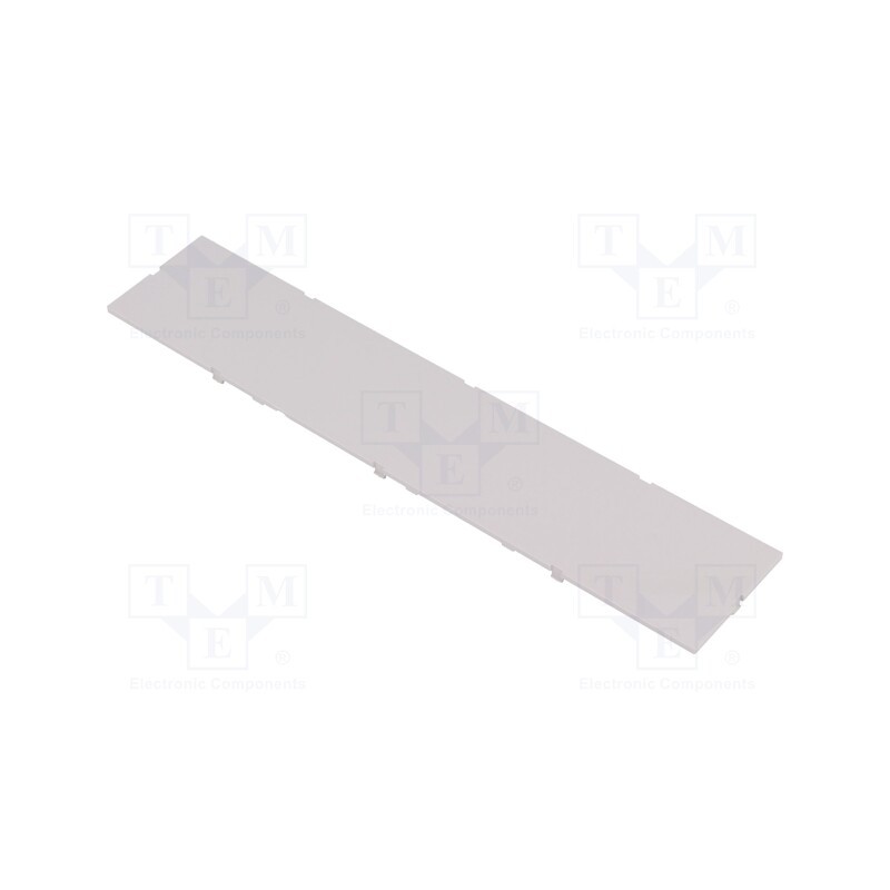 1 pcs x ITALTRONIC - P05120201F.BL - Front panel, without frame,with holder, grey