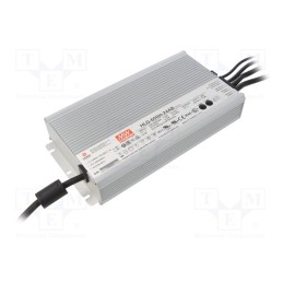 1 pcs x MEAN WELL - HLG-600H-24AB - Power supply: switched-mode, LED, 600W, 24VDC, 12.5÷25A, 90÷305VAC