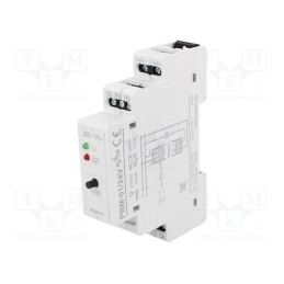 1 pcs x ZAMEL - PBM-01/24V - Relay: installation, bistable,impulse, NO, Ucoil: 24VAC,24VDC