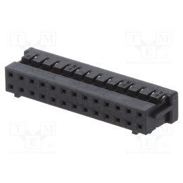 10 pcs x HIROSE - DF11-26DS-2C - Plug, wire-wire/PCB, female, DF11, 2mm, PIN: 26, w/o contacts