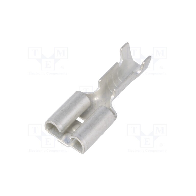 10 pcs x VOGT - 3832.67 - Terminal: flat, 6.3mm, 0.8mm, female, 0.5÷1.5mm2, crimped, straight