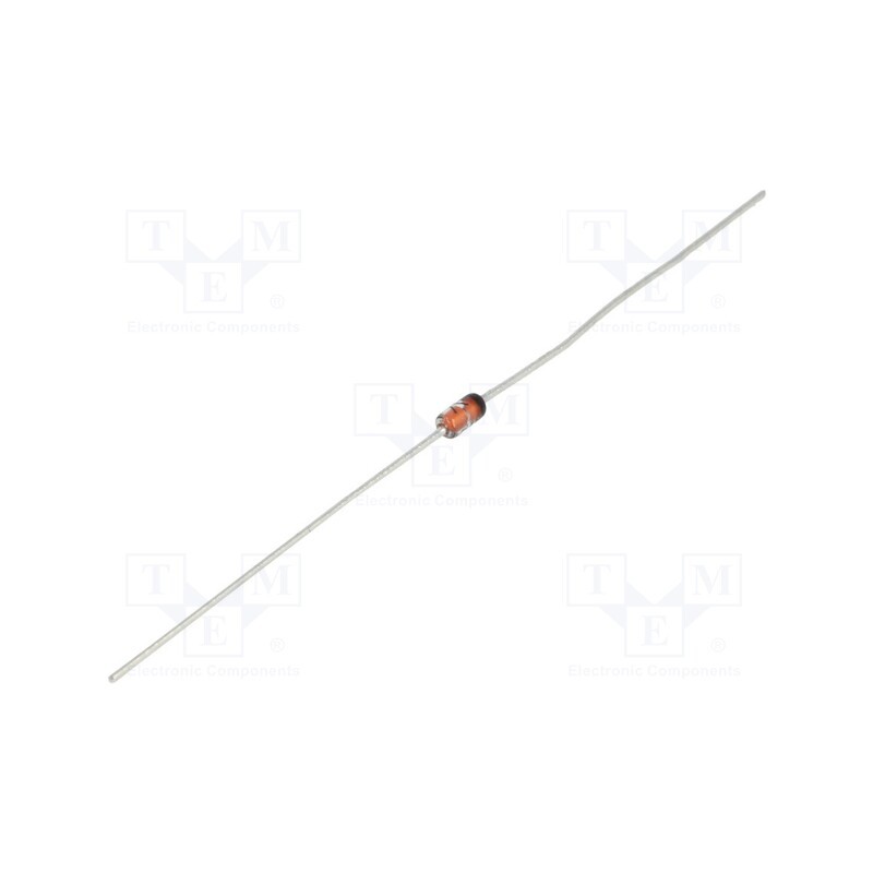 1 pcs x DC COMPONENTS - 1N4148M - Diode: switching, THT, 100V, 0.15A, , Ifsm: 0.5A, DO34, 4ns