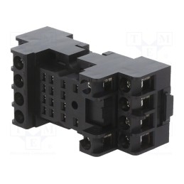 1 pcs x IDEC - SY4S-05C - Socket, 7A, 250VAC, for DIN rail mounting, -40÷70°C, max.250VDC