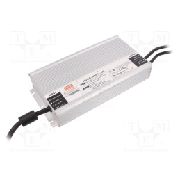1 pcs x MEAN WELL - HVGC-650-H-AB - Power supply: switched-mode, LED, 650W, 46.4÷116VDC, 2800÷7000mA