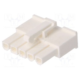 10 pcs x Amphenol Communications Solutions - 10136644-0511LF - Plug, wire-wire/PCB, female, Minitek® Pwr 4.2, 4.2mm, PIN: 5, FCI
