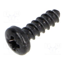 10 pcs x NEUTRIK - A-SCREW-1-8 - Screw, XLR sockets, Thread: 2,9, 8mm, Head: cheese head