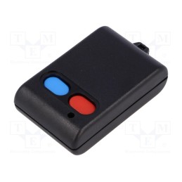 1 pcs x SUPERTRONIC - PP066N-S - Enclosure: for remote controller, UREMOTE, X: 56mm, Y: 36mm, Z: 16mm