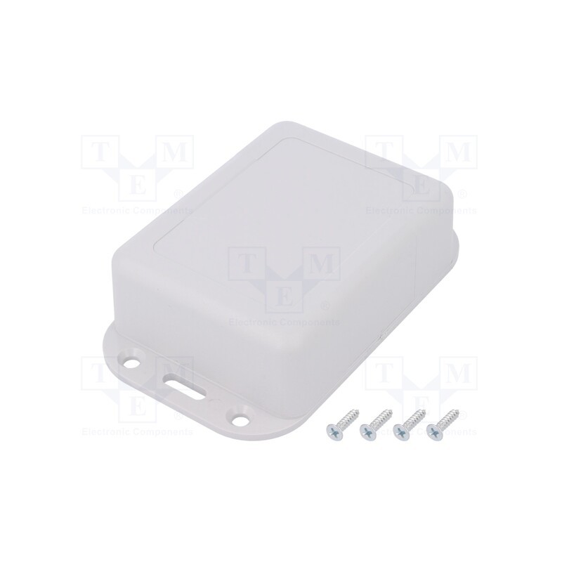 1 pcs x MASZCZYK - KM-79B GY - Enclosure: multipurpose, X: 68mm, Y: 88mm, Z: 31mm, with fixing lugs