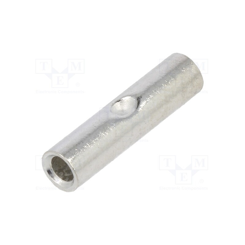 10 pcs x ERKO - KLA_4-20/1 - Tip: butt splice, copper, 4mm2, tinned, crimped, for cable