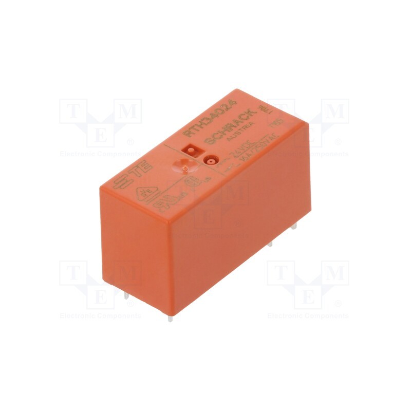 1 pcs x TE Connectivity - 1415039-1 - Relay: electromagnetic, SPST-NO, Ucoil: 24VDC, 16A, 16A/250VAC