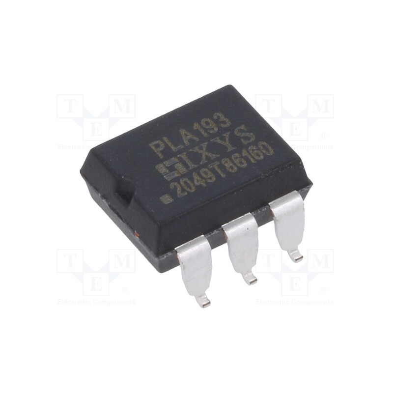 1 pcs x IXYS - PLA193S - Relay: solid state, SPST-NO, Icntrl max: 50mA, 100mA, max.600VAC