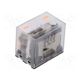 1 pcs x AMPHENOL ANYTEK - AL4C12PCLD02400G - Relay: electromagnetic industrial, 4PDT, 24VDC, 12A/277VAC, PCB