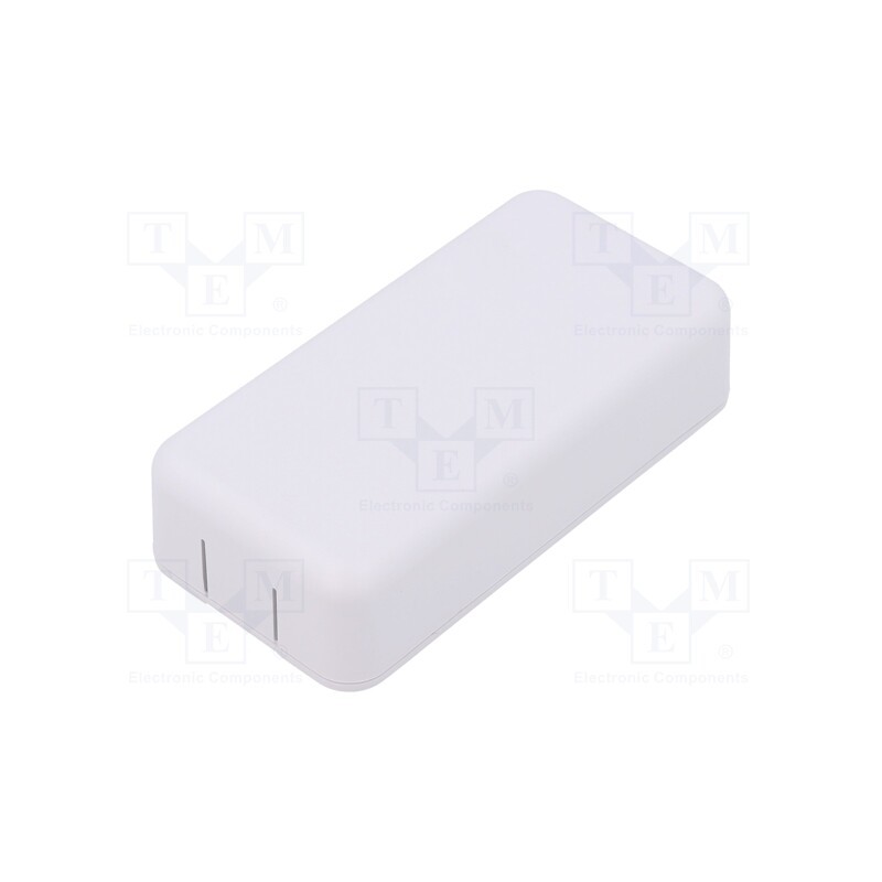 1 pcs x HAMMOND - 1551SNAP2WH - Enclosure: multipurpose, X: 40mm, Y: 80mm, Z: 20mm, ABS, white