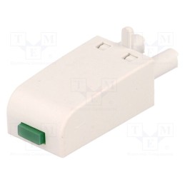 1 pcs x RELPOL - M93G - Module protecting, socket, Indication: LED, Colour: green