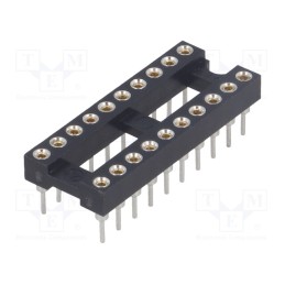 3 pcs x CONNFLY - DS1001-01-20BT1NSF6S - Socket: integrated circuits, DIP20, Pitch: 2.54mm, precision, THT