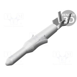 10 pcs x TE Connectivity - 770985-1 - Contact, male, brass, tinned, 0.12÷0.3mm2, 26AWG÷22AWG, bulk, 7A