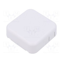 1 pcs x HAMMOND - 1551SNAP3WH - Enclosure: multipurpose, X: 60mm, Y: 60mm, Z: 20mm, ABS, white