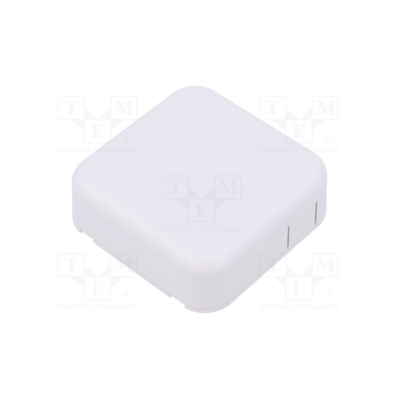 1 pcs x HAMMOND - 1551SNAP3WH - Enclosure: multipurpose, X: 60mm, Y: 60mm, Z: 20mm, ABS, white