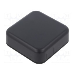 1 pcs x HAMMOND - 1551SNAP3BK - Enclosure: multipurpose, X: 60mm, Y: 60mm, Z: 20mm, ABS, black