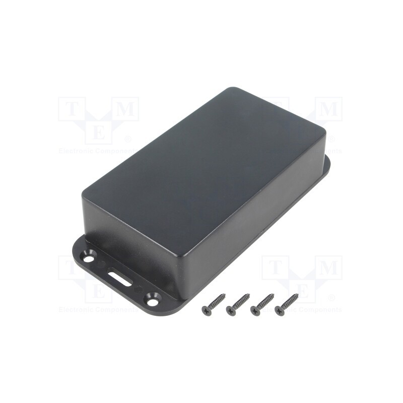 1 pcs x MASZCZYK - KM-122 BK - Enclosure: multipurpose, X: 63mm, Y: 138mm, Z: 30mm, ABS, black