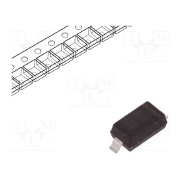 20 pcs x VISHAY - BAV21W-E3-08 - Diode: switching, SMD, 250V, 0.25A, 50ns, SOD123, Ufmax: 1.25V, 410mW