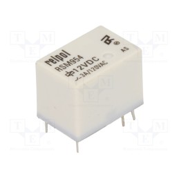 1 pcs x RELPOL - RSM954-0111-85-1012 - Relay: electromagnetic, SPDT, Ucoil: 12VDC, 3A, 3A/120VAC, 3A/24VDC