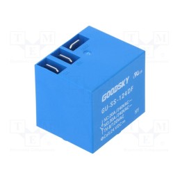 1 pcs x GOODSKY - GU-SS-124DF - Relay: electromagnetic, SPDT, Ucoil: 24VDC, 30A, PCB, max.240VAC