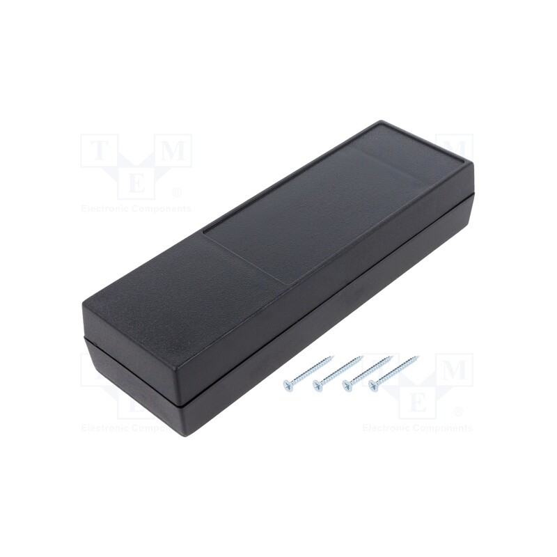 1 pcs x KRADEX - Z32B ABS - Enclosure: multipurpose, X: 59mm, Y: 189mm, Z: 38mm, ABS, black