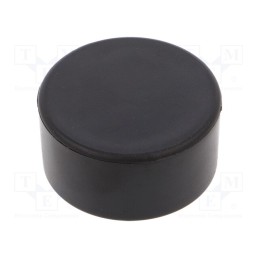 1 pcs x MASZCZYK - KM-125D/BK - Enclosure: for alarms, Z: 14mm, ABS, black, Ø: 29.6mm