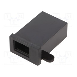 1 pcs x MASZCZYK - KM-58BOTRS/BK - Enclosure: specialist, X: 34.6mm, Y: 54.2mm, Z: 20.5mm, ABS, black