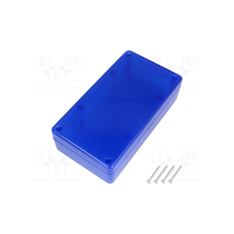 1 pcs x KRADEX - Z78BL - Enclosure: multipurpose, X: 84mm, Y: 154mm, Z: 42mm, ABS