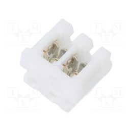 10 pcs x TE Connectivity - 173977-2 - Plug, wire-board, female, CT, 2mm, PIN: 2, IDC, for cable, AMP