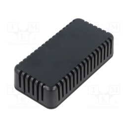 1 pcs x HAMMOND - 1551V2BK - Enclosure: multipurpose, X: 80mm, Y: 40mm, Z: 20mm, vented, 1551V, ABS