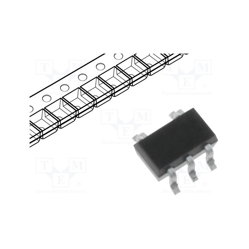 1 pcs x STMicroelectronics - LD59015C33R - IC: voltage regulator, LDO,linear,fixed, 3.3V, 0.15A, SOT323-5L