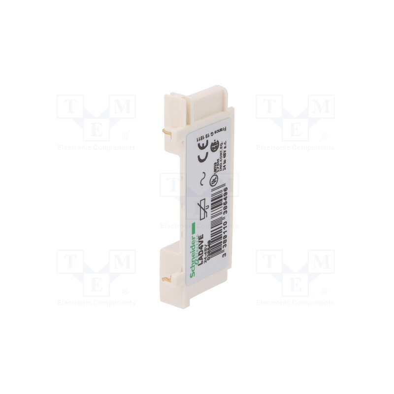 1 pcs x SCHNEIDER ELECTRIC - LAD4VE - Surge arrestor, varistor, Series: TeSys D, front, -25÷55°C