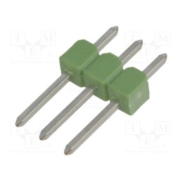 10 pcs x TE Connectivity - 826926-3 - Pin header, pin strips, AMPMODU MOD II, male, PIN: 3, straight