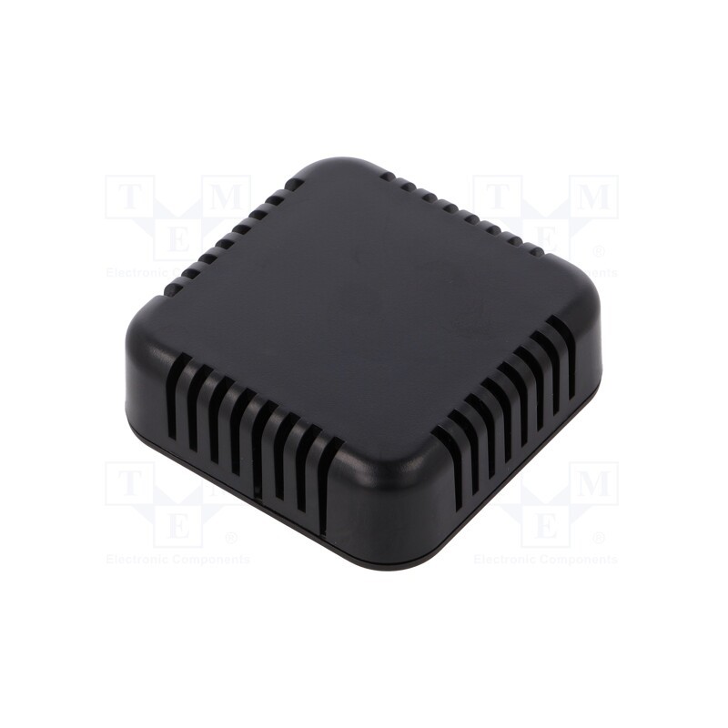 1 pcs x HAMMOND - 1551V3BK - Enclosure: multipurpose, X: 60mm, Y: 60mm, Z: 20mm, vented, 1551V, ABS