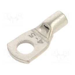 10 pcs x BM GROUP - BM013250 - Tip: ring tube, M5, 4mm2, crimped, for cable, non-insulated, tinned