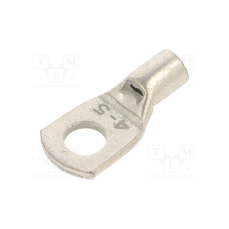 10 pcs x BM GROUP - BM013250 - Tip: ring tube, M5, 4mm2, crimped, for cable, non-insulated, tinned