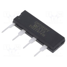 1 pcs x IXYS - CPC1217Y - Relay: solid state, SPST-NO, 200mA, max.60VAC, max.60VDC, 16Ω, THT