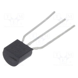 10 pcs x MICRO COMMERCIAL COMPONENTS - BC557B-AP - Transistor: PNP, bipolar, 45V, 0.1A, 625mW, TO92